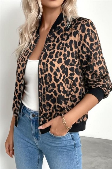 Jakna LEPRONZA BROWN, Boja: smeđa, IVET.HR - MODERNA ODJEĆA