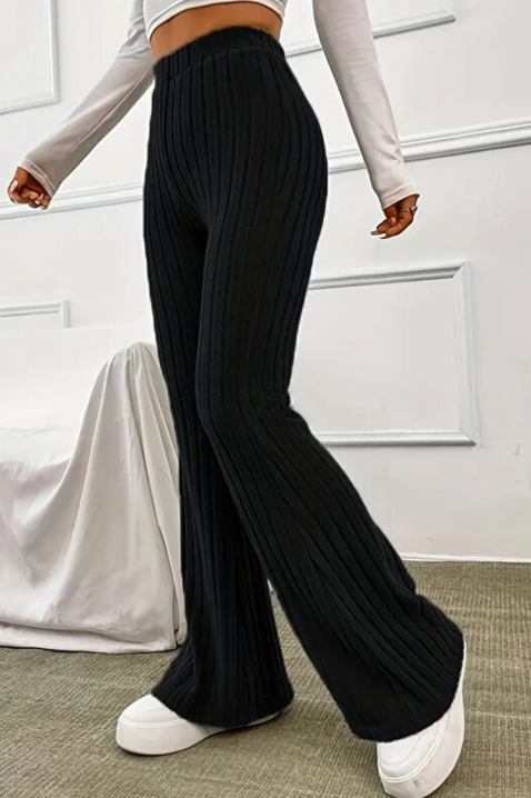 Hlače SERFIOTA BLACK, Boja: crna, IVET.HR - MODERNA ODJEĆA