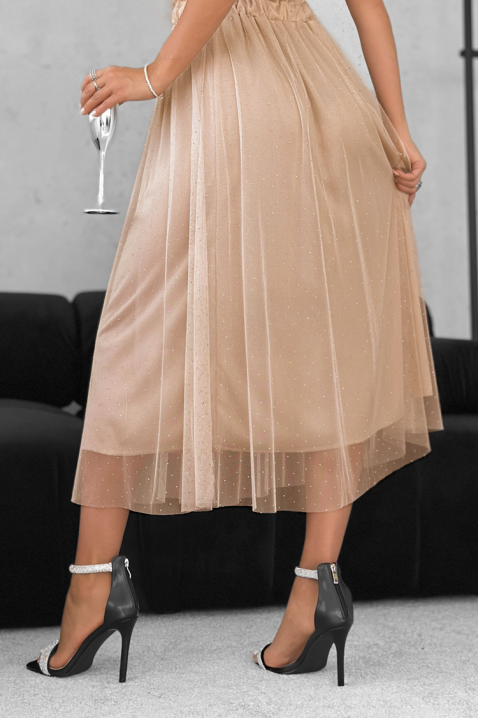 Suknja BOLGANA, Boja: bež, IVET.HR - MODERNA ODJEĆA