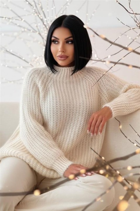 Džemper ESMERZA ECRU, Boja: drap, IVET.HR - MODERNA ODJEĆA