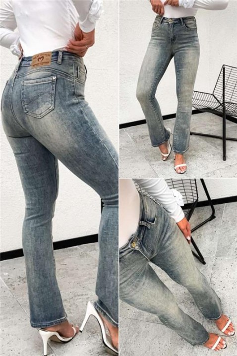 Traperice ZENDIMA, Boja: svijetlo plava, IVET.HR - MODERNA ODJEĆA