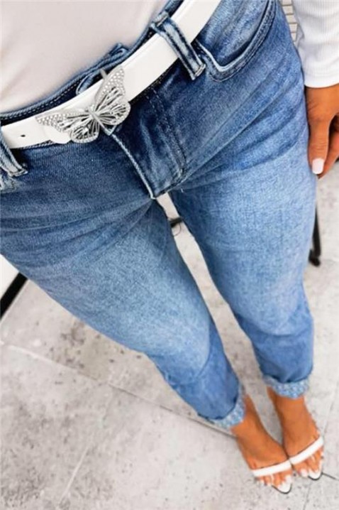 Traperice EVREZALDA, Boja: svijetlo plava, IVET.HR - MODERNA ODJEĆA