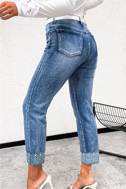 Traperice EVREZALDA, Boja: svijetlo plava, IVET.HR - MODERNA ODJEĆA