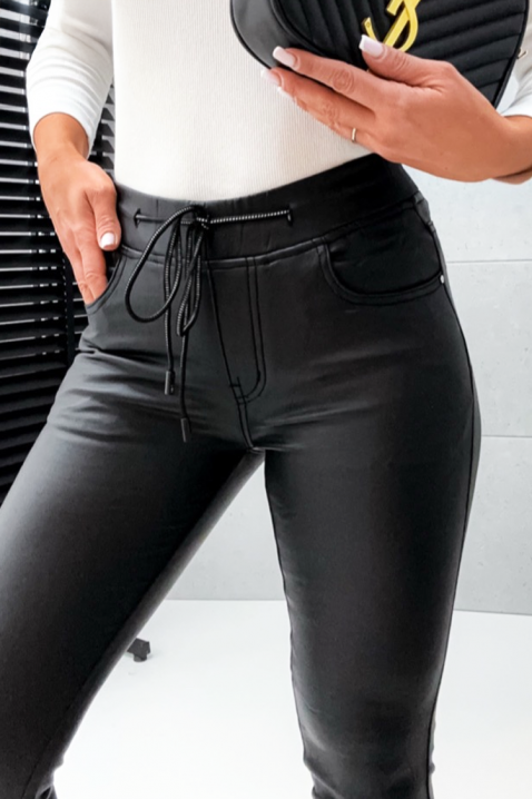 Hlače TERMONTA, Boja: crna, IVET.HR - MODERNA ODJEĆA