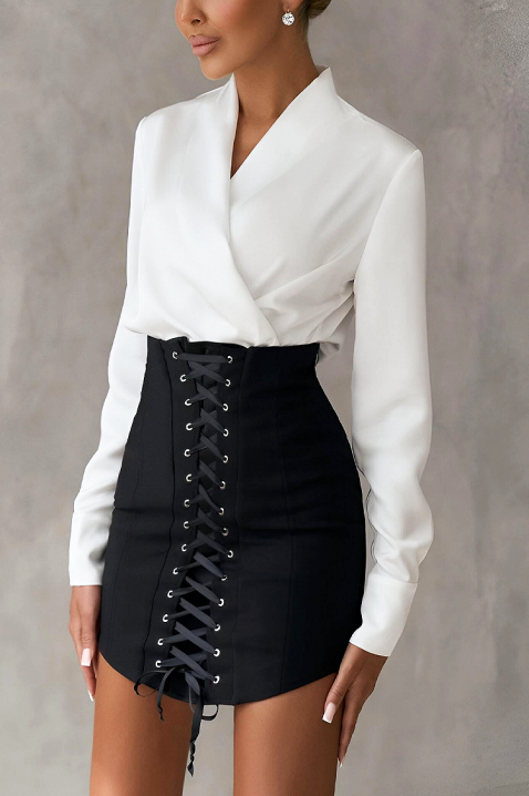 Haljina OFLANDA, Boja: crna i bijela, IVET.HR - MODERNA ODJEĆA