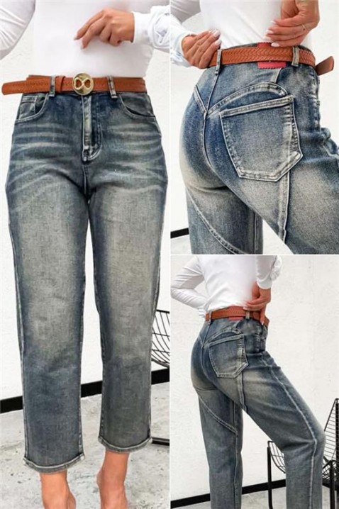 Traperice DENVORA, Boja: plava, IVET.HR - MODERNA ODJEĆA