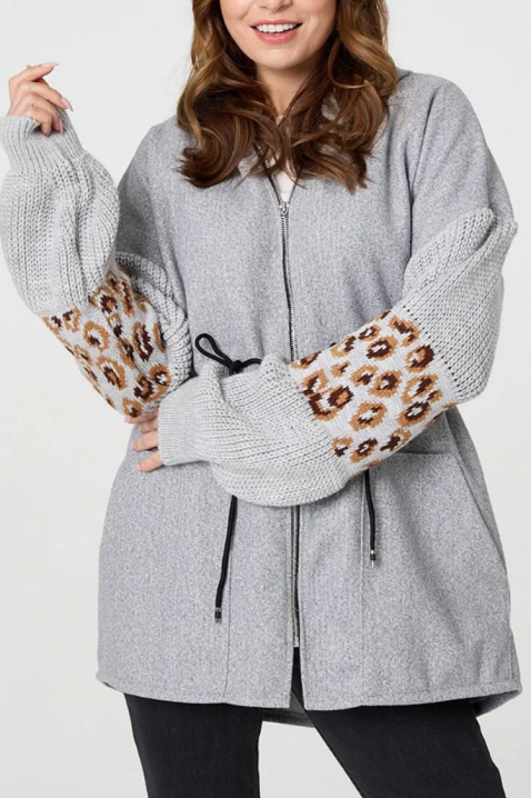 Dukserica KERTOLSA, Boja: siva, IVET.HR - MODERNA ODJEĆA