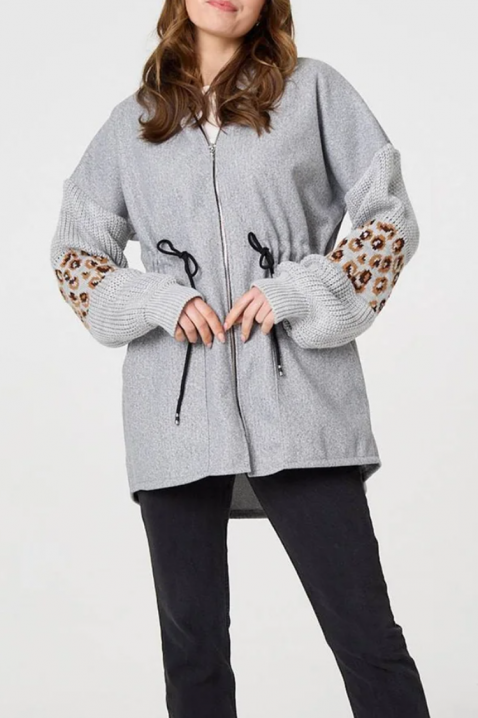 Dukserica KERTOLSA, Boja: siva, IVET.HR - MODERNA ODJEĆA