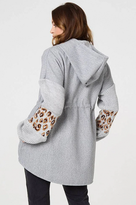 Dukserica KERTOLSA, Boja: siva, IVET.HR - MODERNA ODJEĆA