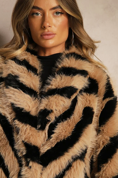 Kaput TIGRELZA BEIGE, Boja: bež, IVET.HR - MODERNA ODJEĆA