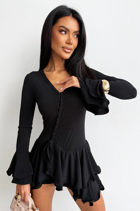 Kombinezon ANJIOLA BLACK, Boja: crna, IVET.HR - MODERNA ODJEĆA