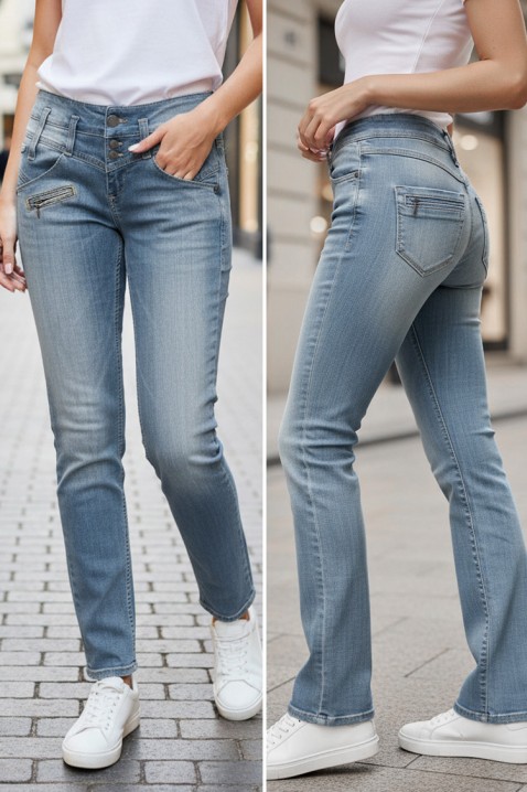 Traperice MAJEZDA, Boja: svijetlo plava, IVET.HR - MODERNA ODJEĆA