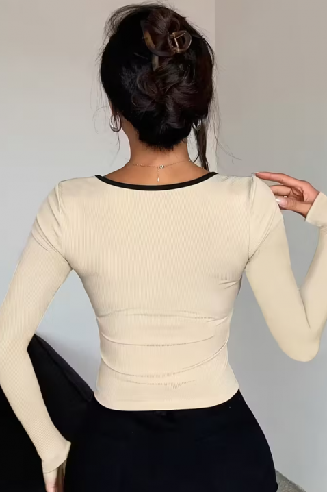 Ženska bluza VRIONZA BEIGE, Boja: bež, IVET.HR - MODERNA ODJEĆA