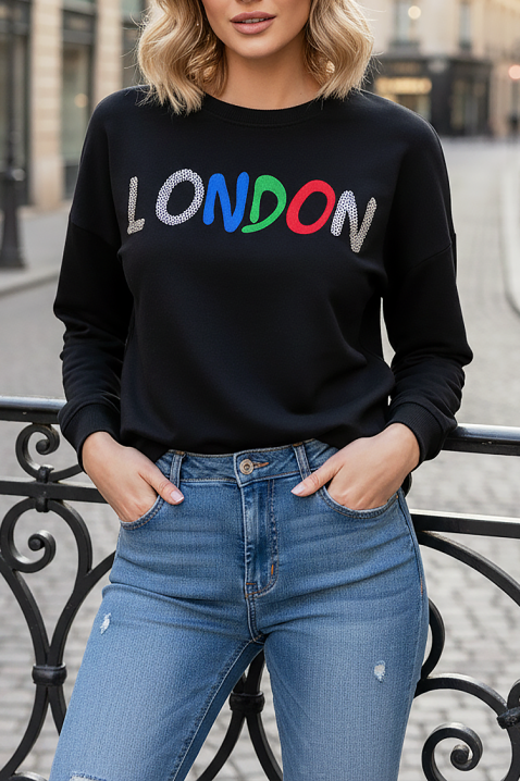 Ženska bluza MANDELIA BLACK, Boja: crna, IVET.HR - MODERNA ODJEĆA