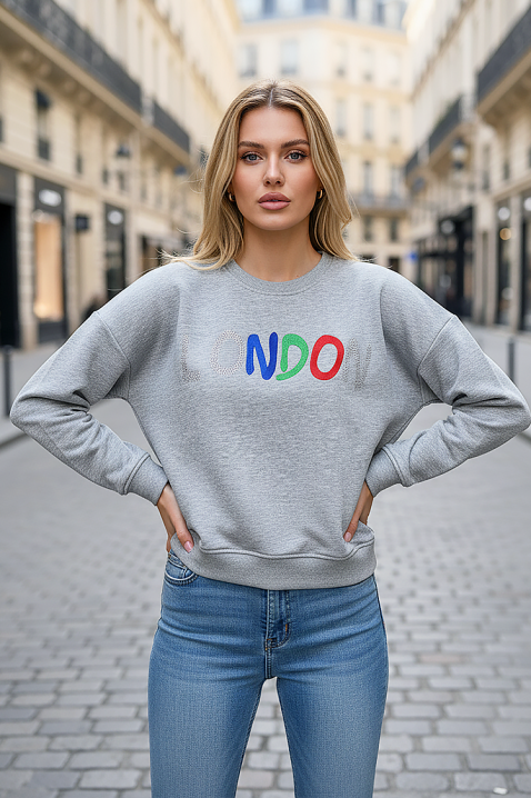 Ženska bluza MANDELIA GREY, Boja: siva, IVET.HR - MODERNA ODJEĆA