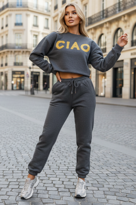 Komplet MALRISTA, Boja: grafitna, IVET.HR - MODERNA ODJEĆA