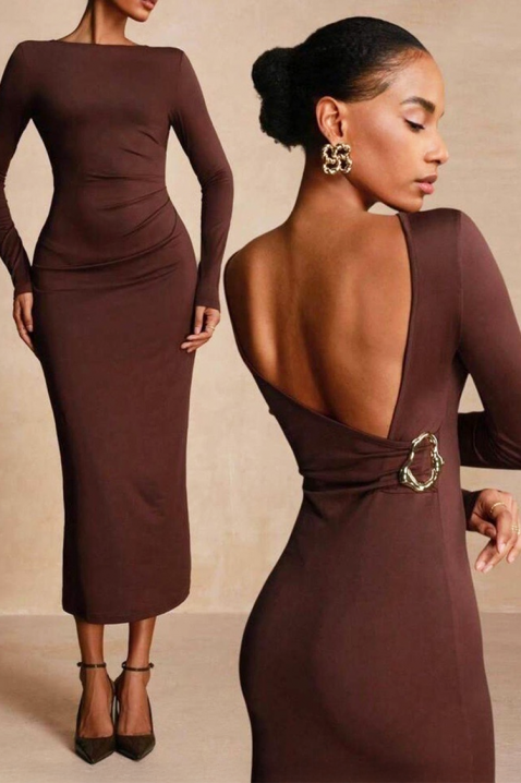 Haljina TOFEILA, Boja: smeđa, IVET.HR - MODERNA ODJEĆA