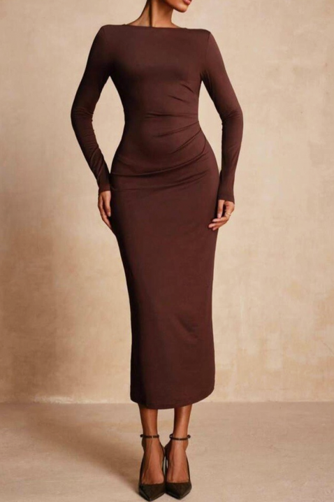 Haljina TOFEILA, Boja: smeđa, IVET.HR - MODERNA ODJEĆA