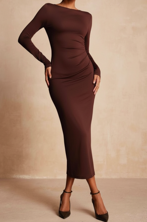 Haljina TOFEILA, Boja: smeđa, IVET.HR - MODERNA ODJEĆA