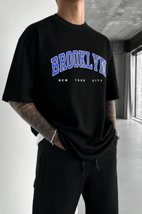 Muška majica JERELFO, Boja: crna, IVET.HR - MODERNA ODJEĆA