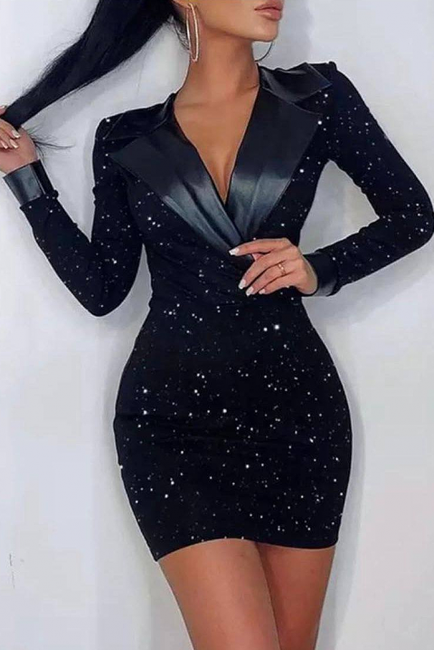 Haljina MIORELJA, Boja: crna, IVET.HR - MODERNA ODJEĆA