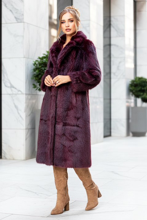 Kaput BORDINZA, Boja: bordo, IVET.HR - MODERNA ODJEĆA