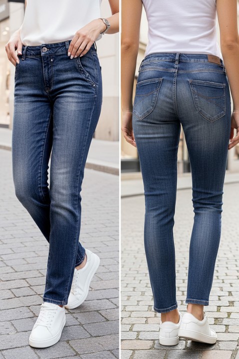 Traperice JERDEJA, Boja: tamnoplava, IVET.HR - MODERNA ODJEĆA