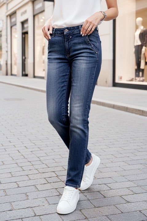 Traperice JERDEJA, Boja: tamnoplava, IVET.HR - MODERNA ODJEĆA