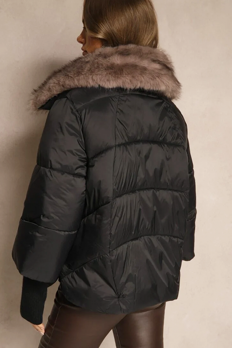 Jakna SIBRINZA BLACK, Boja: crna, IVET.HR - MODERNA ODJEĆA