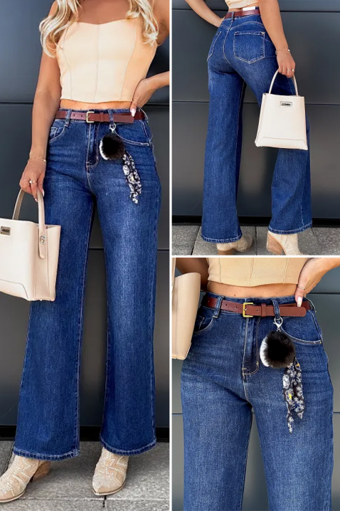 Traperice DANSARA, Boja: plava, IVET.HR - MODERNA ODJEĆA