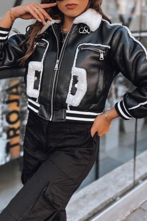 Jakna DENFORA, Boja: crna i bijela, IVET.HR - MODERNA ODJEĆA