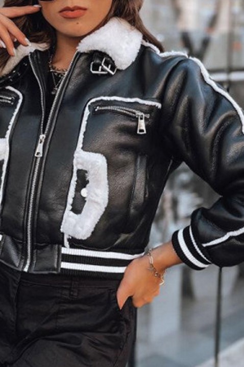 Jakna DENFORA, Boja: crna i bijela, IVET.HR - MODERNA ODJEĆA