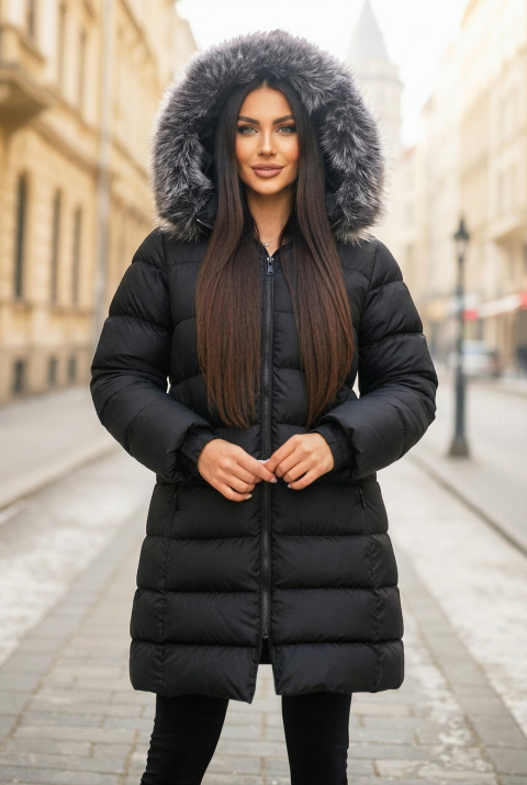 Jakna BESERINA BLACK, Boja: crna, IVET.HR - MODERNA ODJEĆA