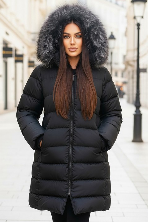 Jakna BESERINA BLACK, Boja: crna, IVET.HR - MODERNA ODJEĆA