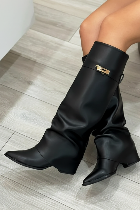 Čizme GIVENDRA BLACK, Boja: crna, IVET.HR - MODERNA ODJEĆA