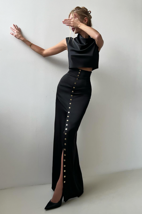 Komplet POLIONA BLACK, Boja: crna, IVET.HR - MODERNA ODJEĆA