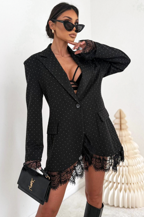 Haljina - blejzer BLEVELDA, Boja: crna, IVET.HR - MODERNA ODJEĆA