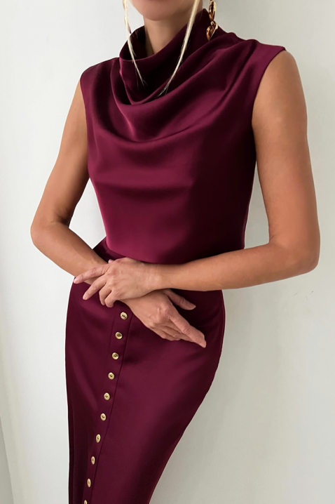 Komplet POLIONA BORDO, Boja: bordo, IVET.HR - MODERNA ODJEĆA