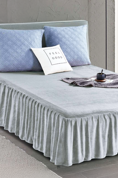 Prekrivač OPRELMA GREY 160х200 cm, Boja: siva, IVET.HR - MODERNA ODJEĆA