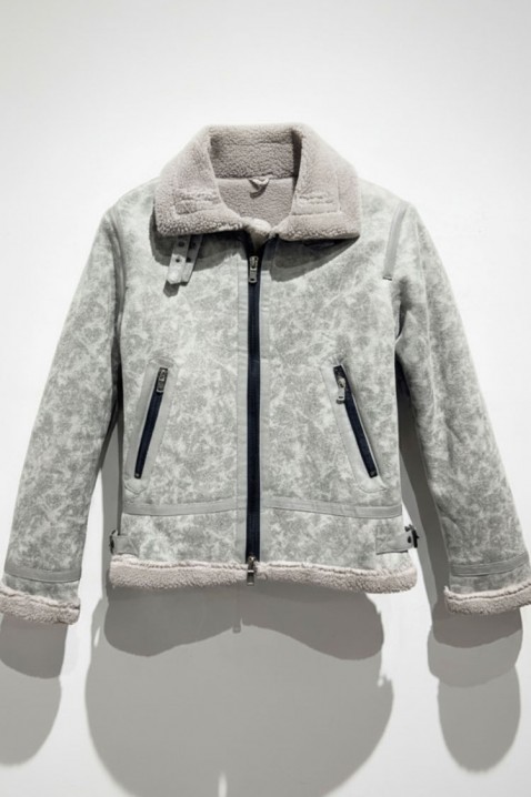 Muška jakna BERMENGO, Boja: svjetlosiva, IVET.HR - MODERNA ODJEĆA