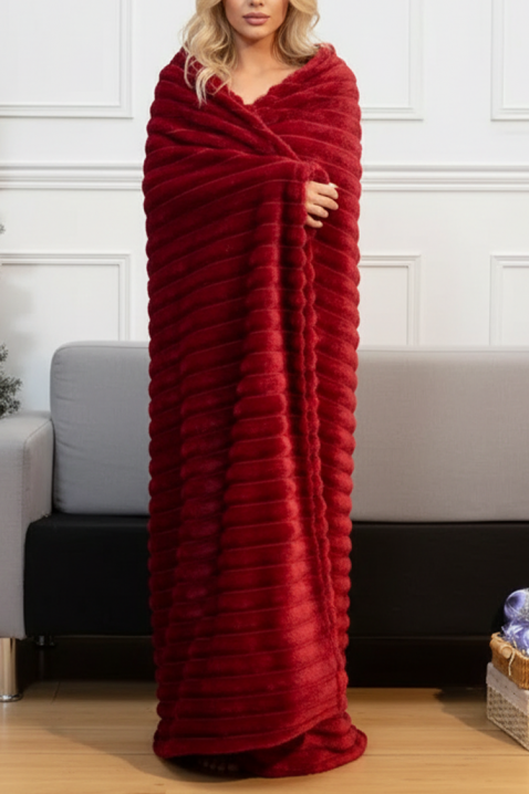 Deka DIMFELDA RED 200x220 cm, Boja: crvena, IVET.HR - MODERNA ODJEĆA