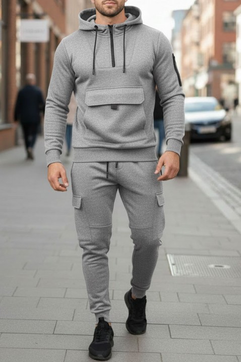 Muški komplet BETRIDO GREY, Boja: siva, IVET.HR - MODERNA ODJEĆA