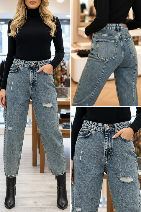 Traperice ELRONZIYA, Boja: plava, IVET.HR - MODERNA ODJEĆA