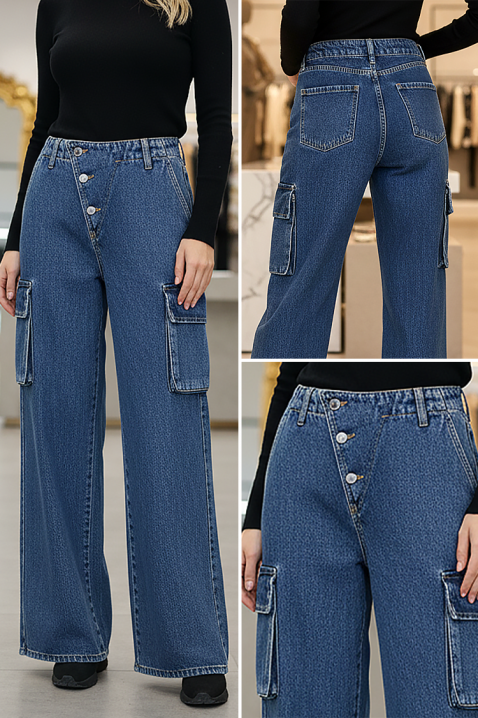 Traperice DALVERZA, Boja: plava, IVET.HR - MODERNA ODJEĆA