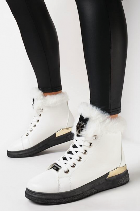 Ženske gležnjače VEONELZA WHITE, Boja: bijela, IVET.HR - MODERNA ODJEĆA