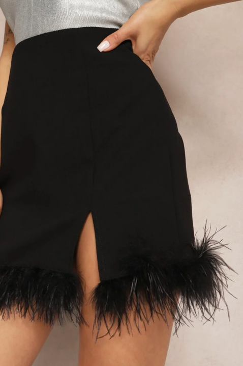 Suknja PURZELDA BLACK, Boja: crna, IVET.HR - MODERNA ODJEĆA