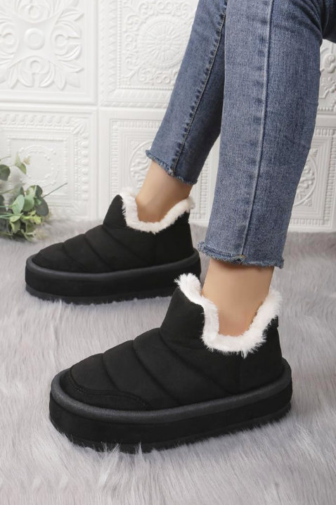 Ženske gležnjače DRONLEFA BLACK, Boja: crna, IVET.HR - MODERNA ODJEĆA