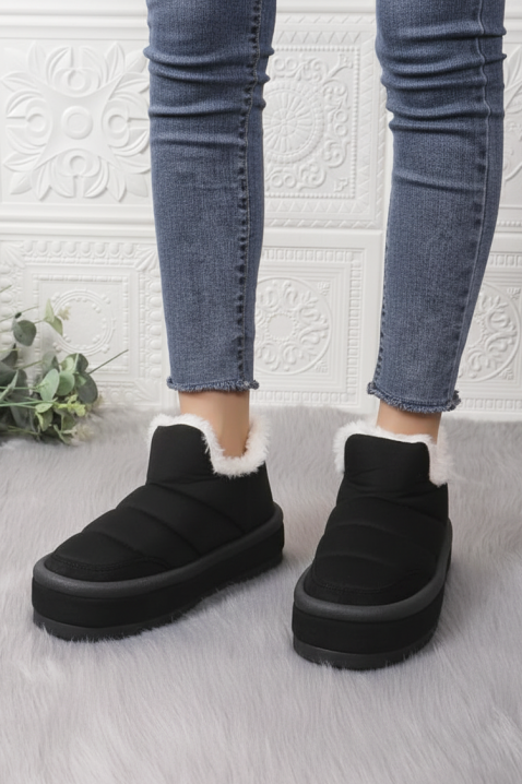 Ženske gležnjače DRONLEFA BLACK, Boja: crna, IVET.HR - MODERNA ODJEĆA