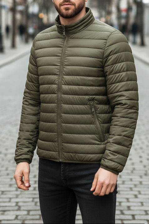 Muška jakna JREDRO, Boja: kaki, IVET.HR - MODERNA ODJEĆA