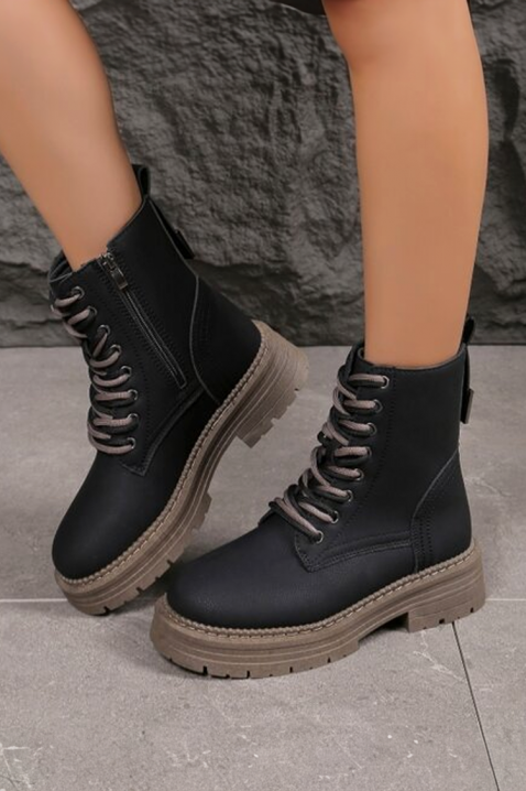 Ženske gležnjače MONDEGA BLACK, Boja: crna, IVET.HR - MODERNA ODJEĆA